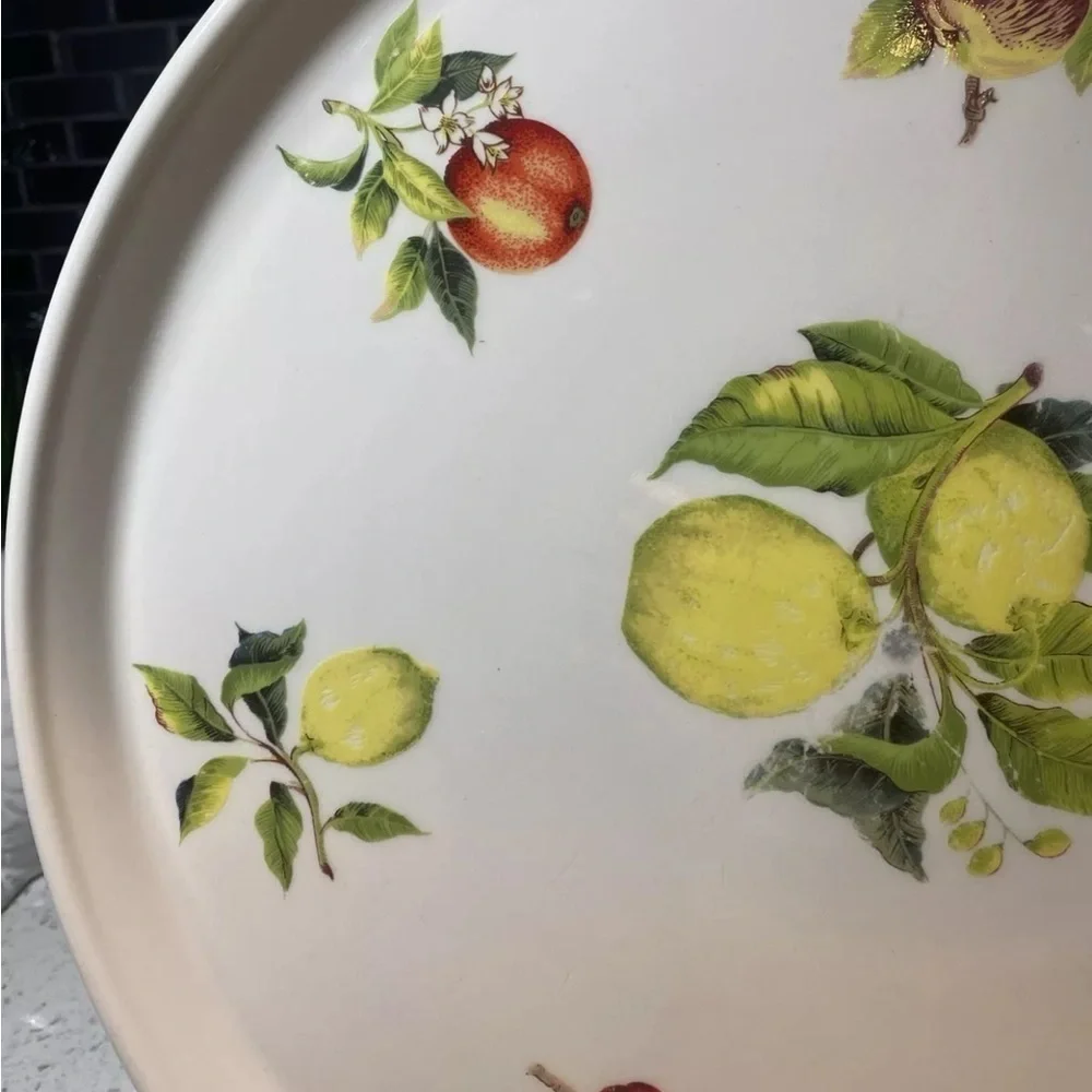 VINTAGE SUSAN WILLIAMS ELLIS PORTMEIRION ENGLAND MELAMINE SERVING‎ TRAY 11 1/2